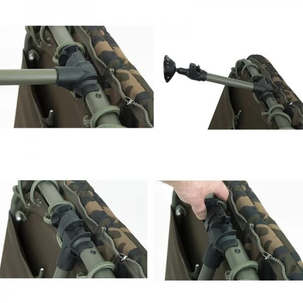 Fox Flatliner 6 Leg Bedchair - Afbeelding 9